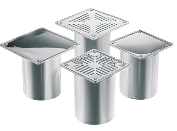 Porta Rejilla Acero Inox