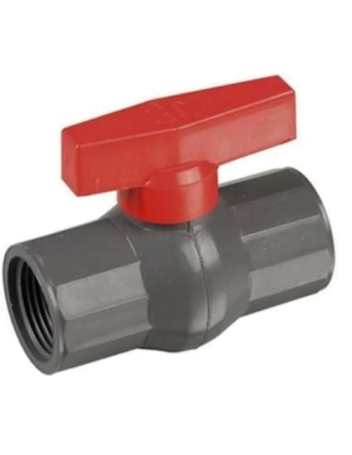 Llave de paso esférica PVC
